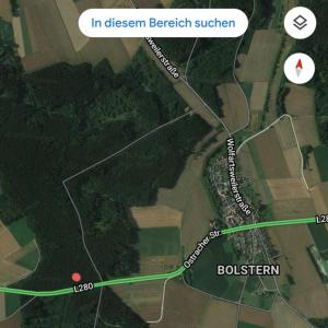 Waldparkplatz an der L280 hinter Bolstern