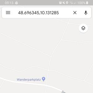 Wanderparkplatz Richtung zang