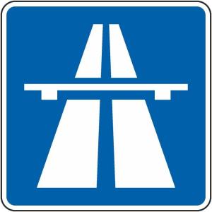 Autobahnparkplatz