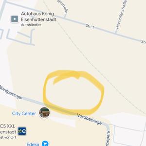 Parkplatz hinterm City Center