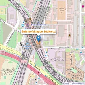 Bahnhofsklappe Südkreuz